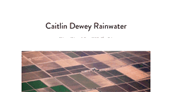 Desktop Screenshot of caitlindewey.com